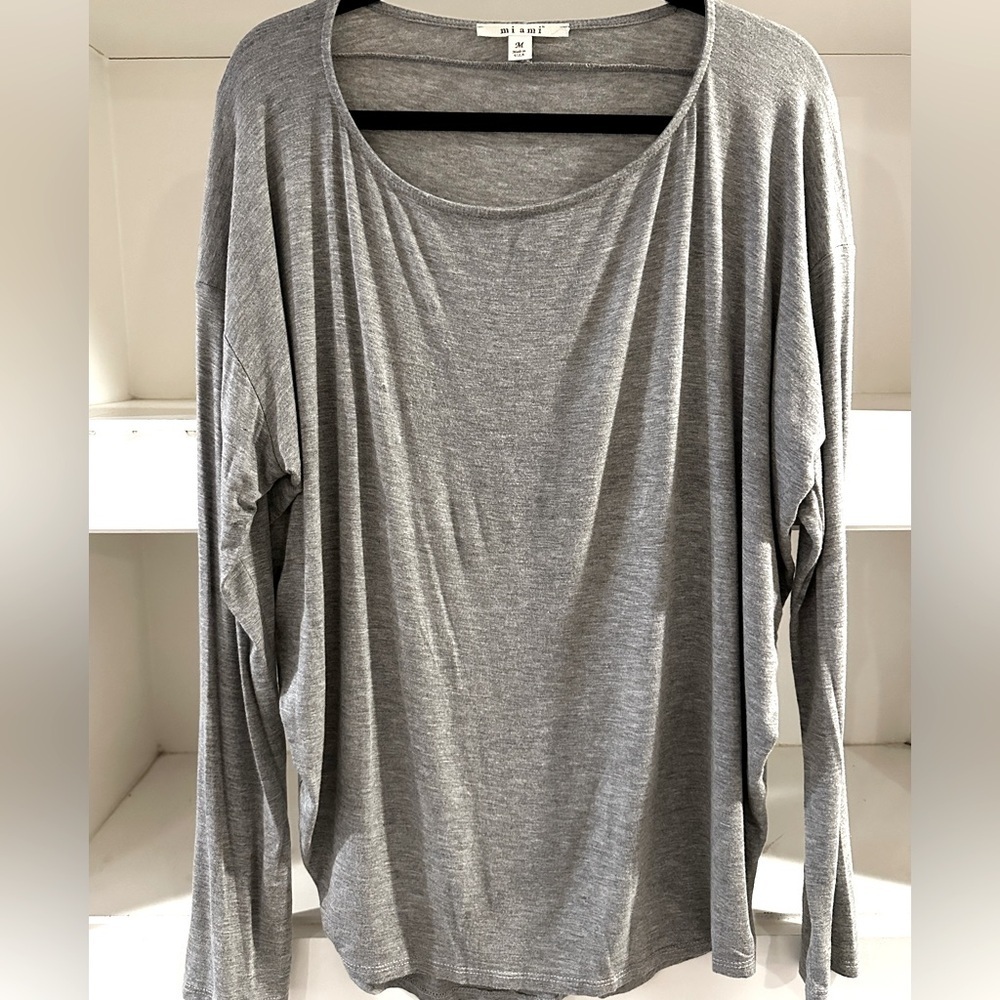 Gray Women's Top